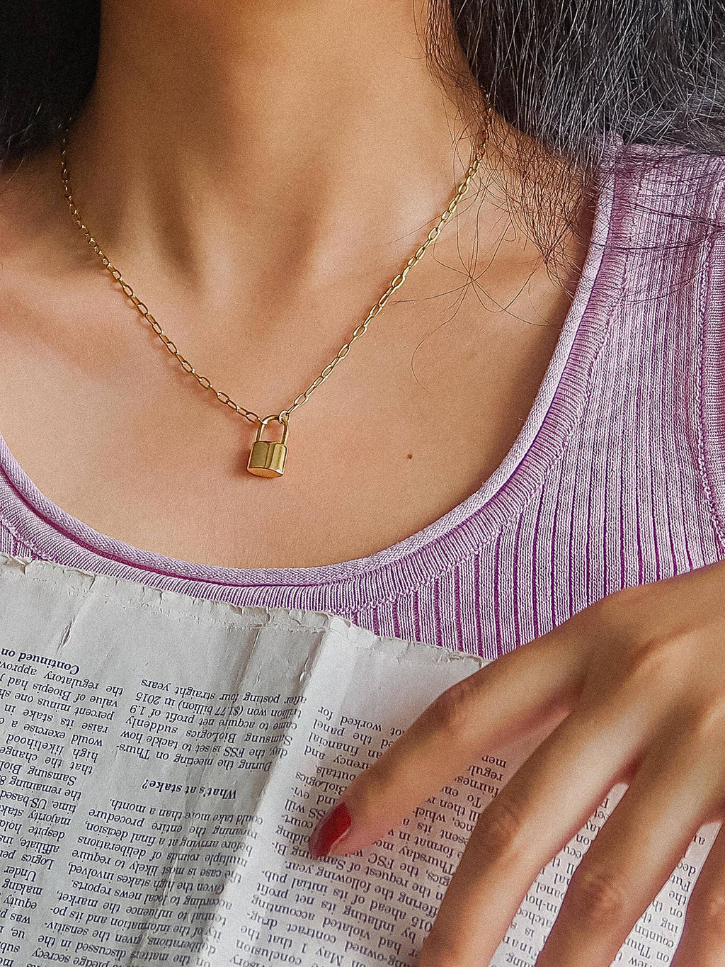 Locky Chain Necklace