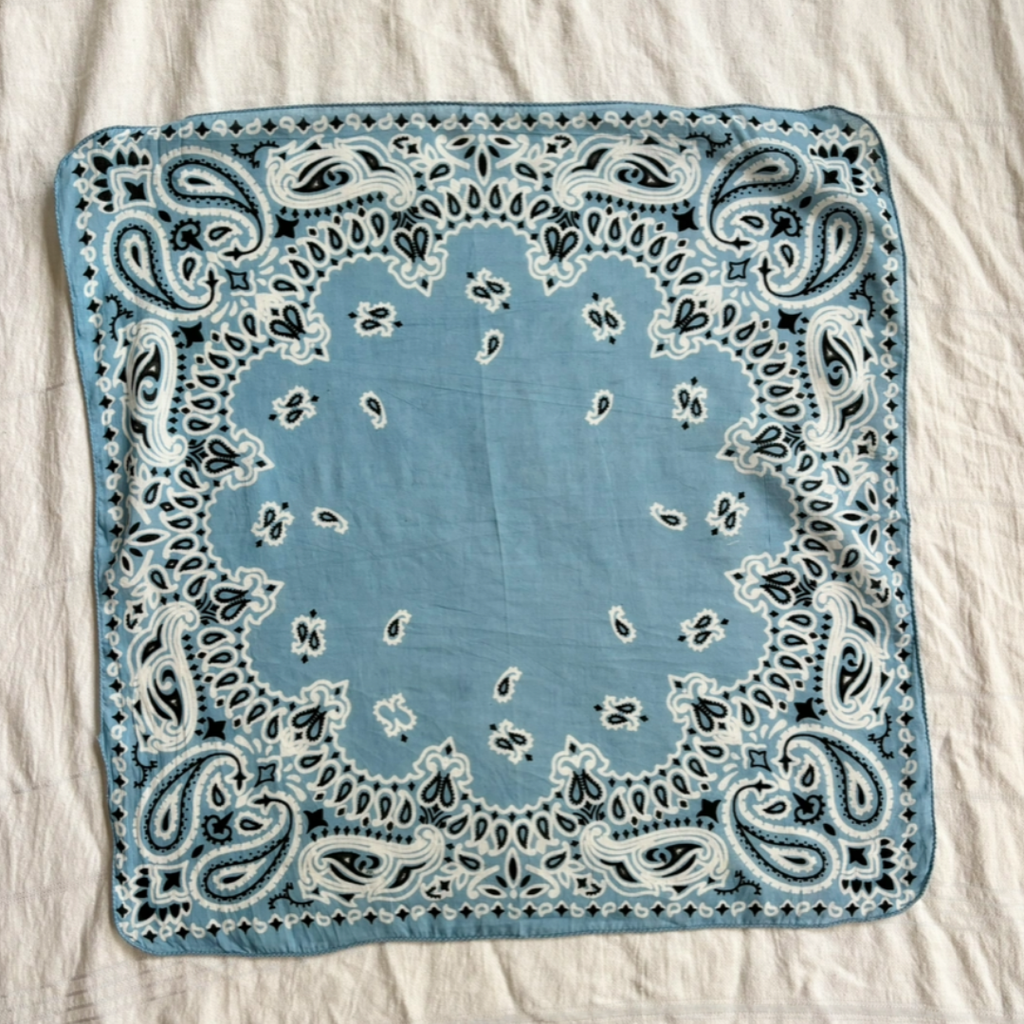 Bandana Scarf - Sky Blue