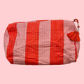 Indie Cosmetic Bag - Chilli Stripe [Medium]