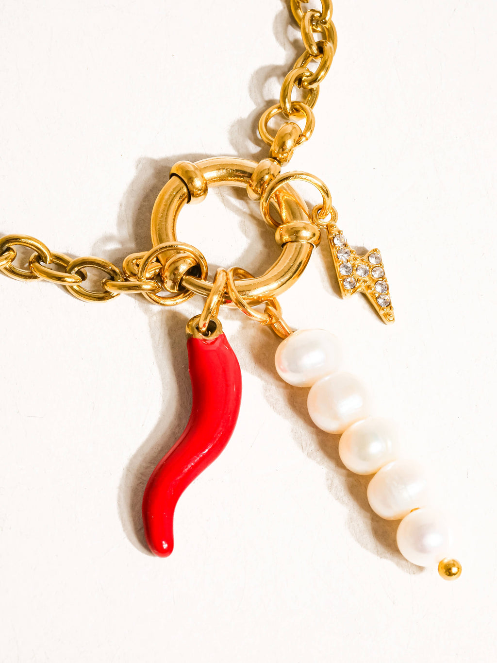 Fina Pepper Pearl Bracelet