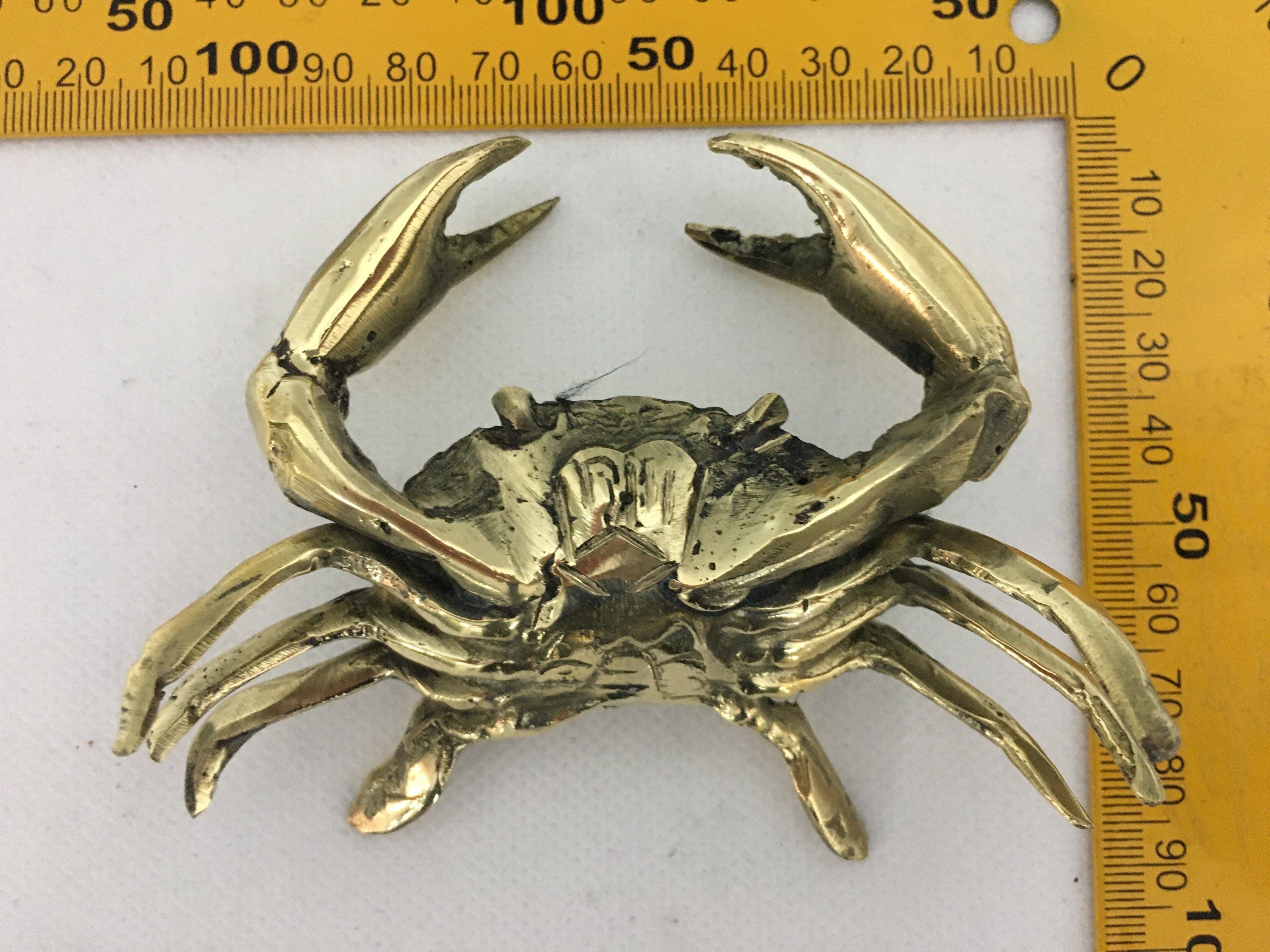 Bronze Crab Sculpture