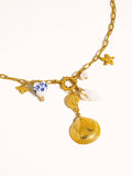 Briar Shell Charm Necklace