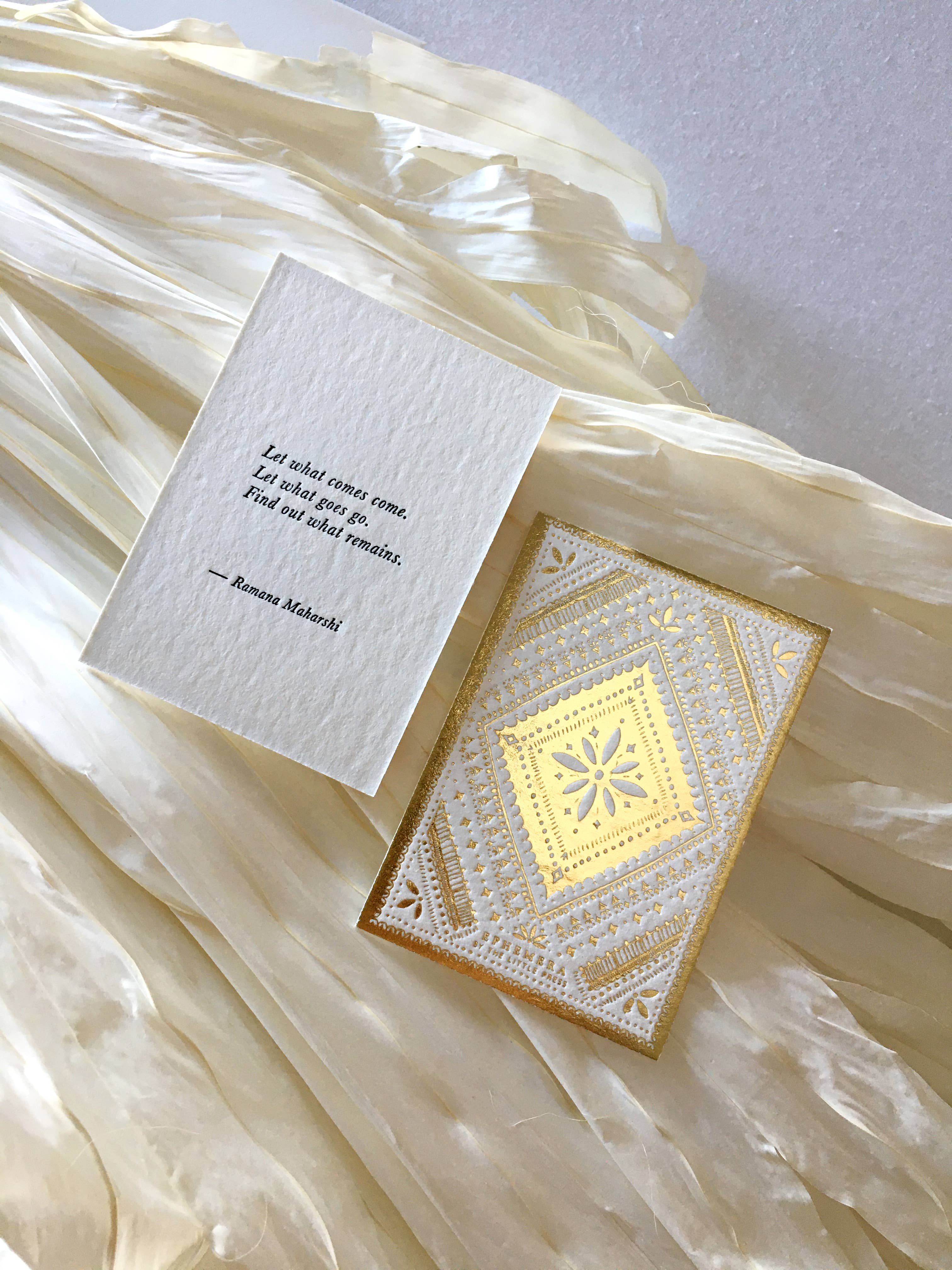 Ephemera Inspiration Deck: White