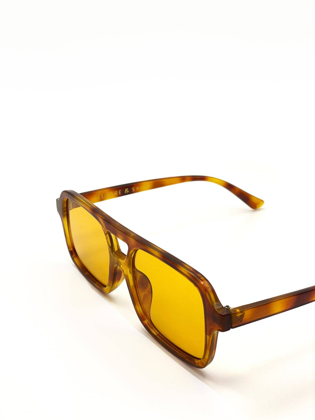 L&S Paris Aviator Sunglasses - Vintage Tort