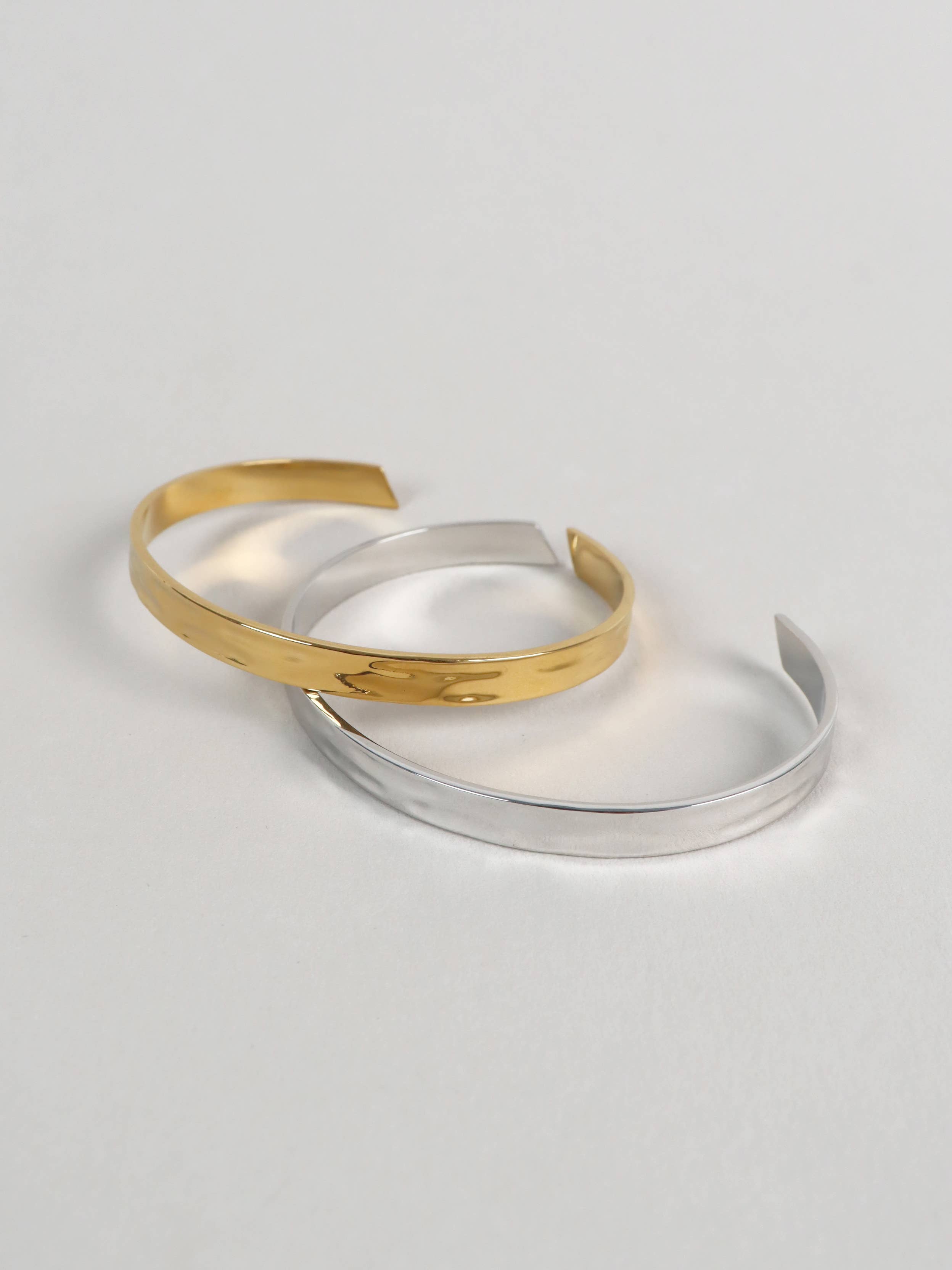 Toro Skinny Open Cuff 18K Gold Plated Bangle