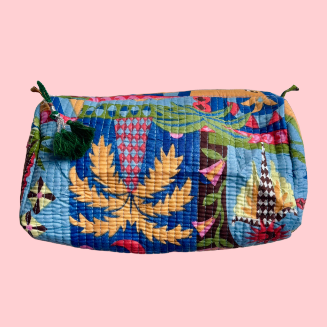 Indie Cosmetic Bag - Circus [Medium]