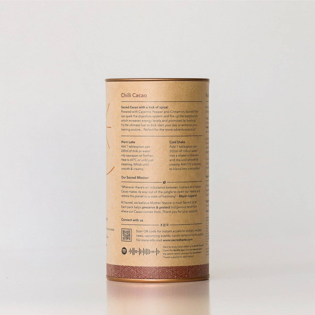 Sacred Taste Fire - Chilli Cacao 250g