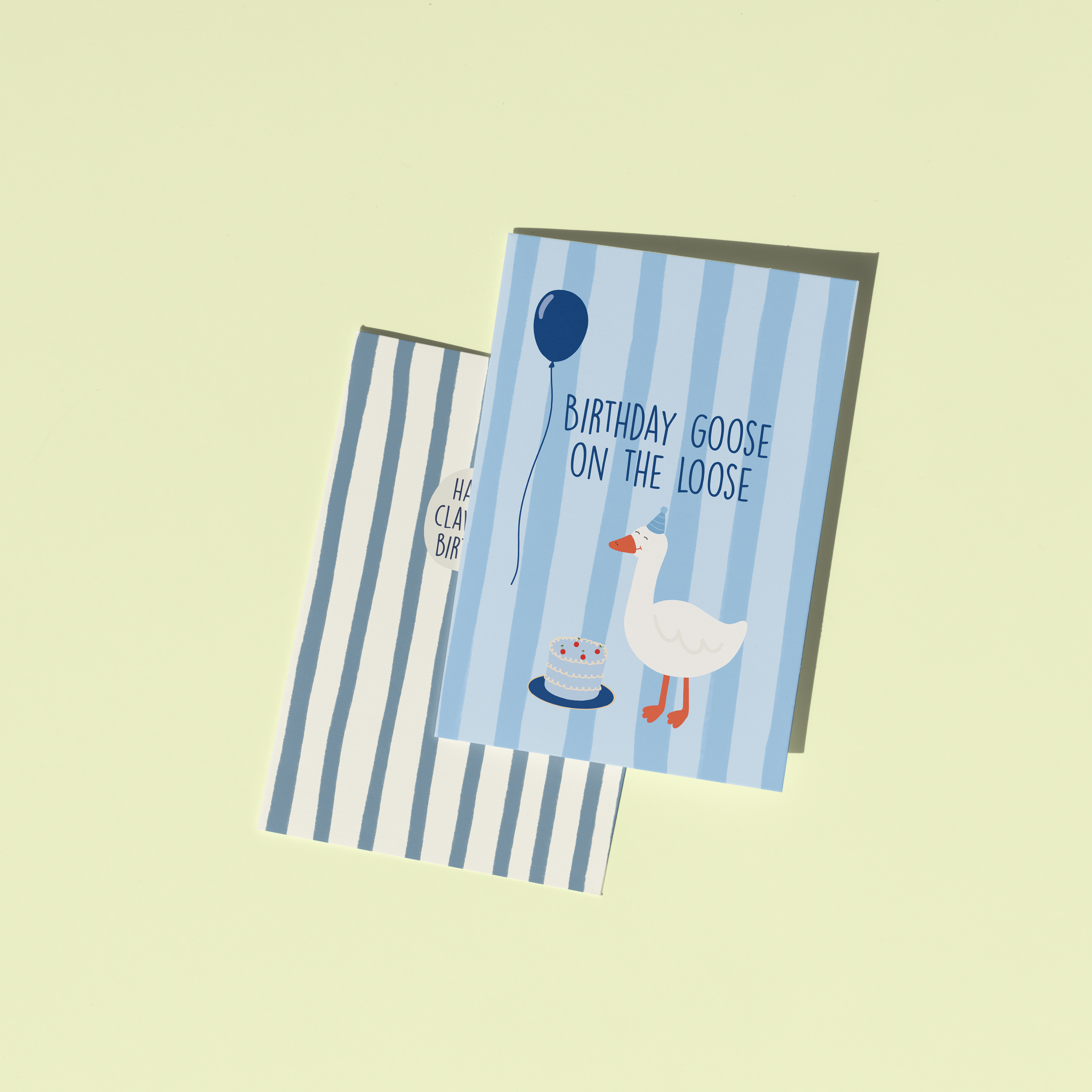 Kids Birthday Card - Birthday Goose | Silly Goose Card