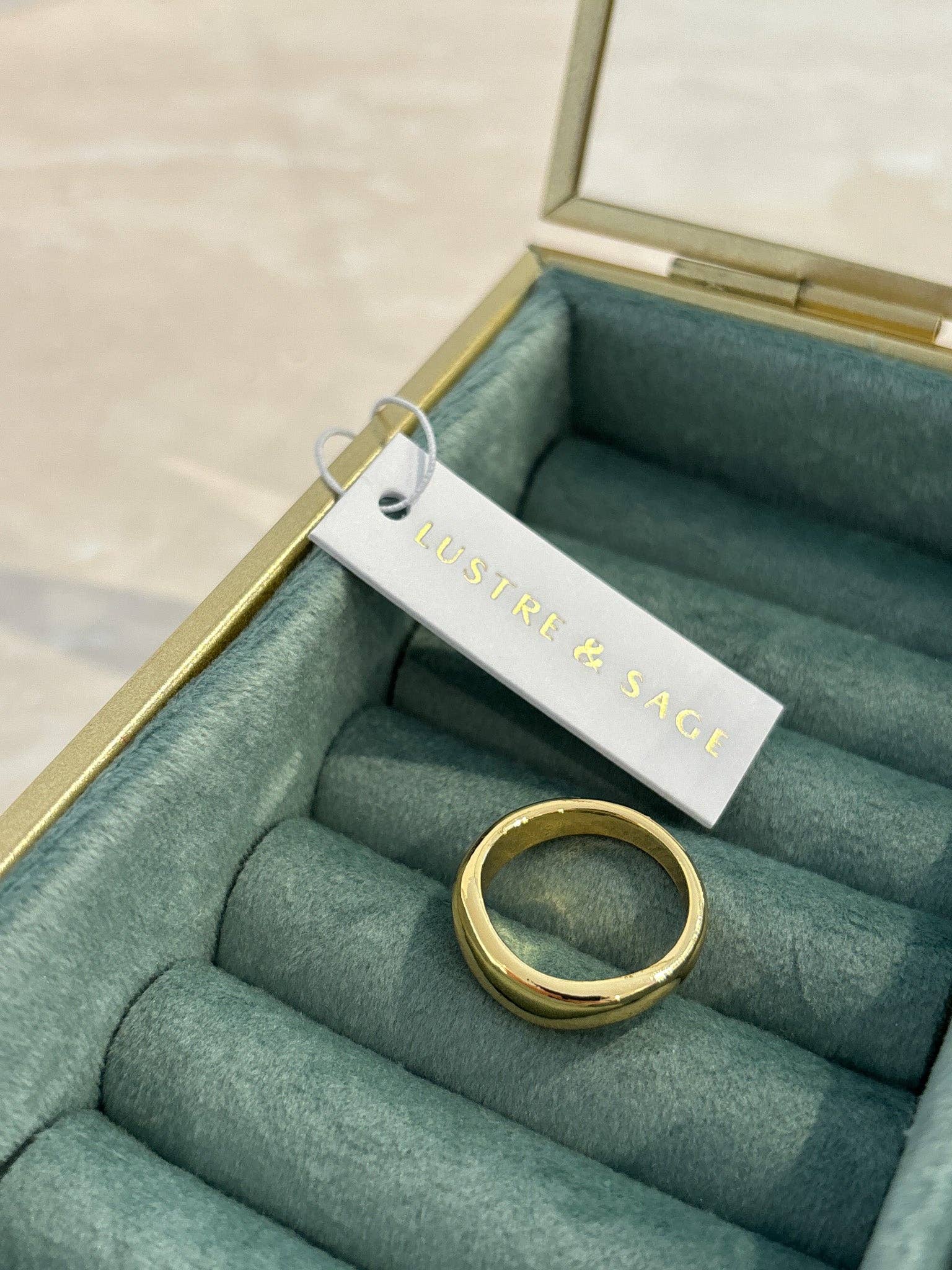 Classic 18K Gold Plated Ring [M/L]