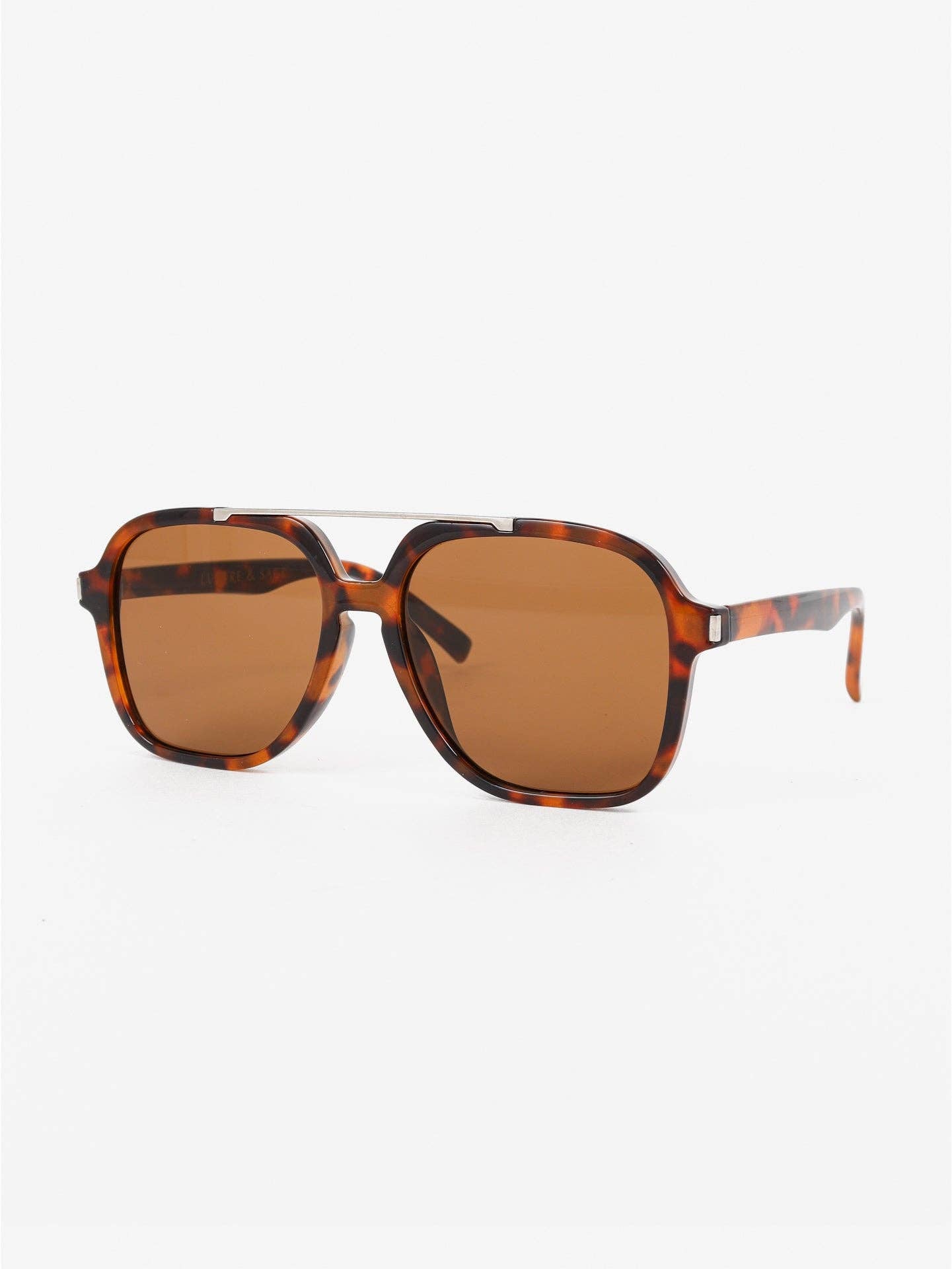 Giselle Tortoiseshell Aviator Sunglasses