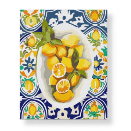Amalfi Lemons (Mini) Paint by Numbers Kit