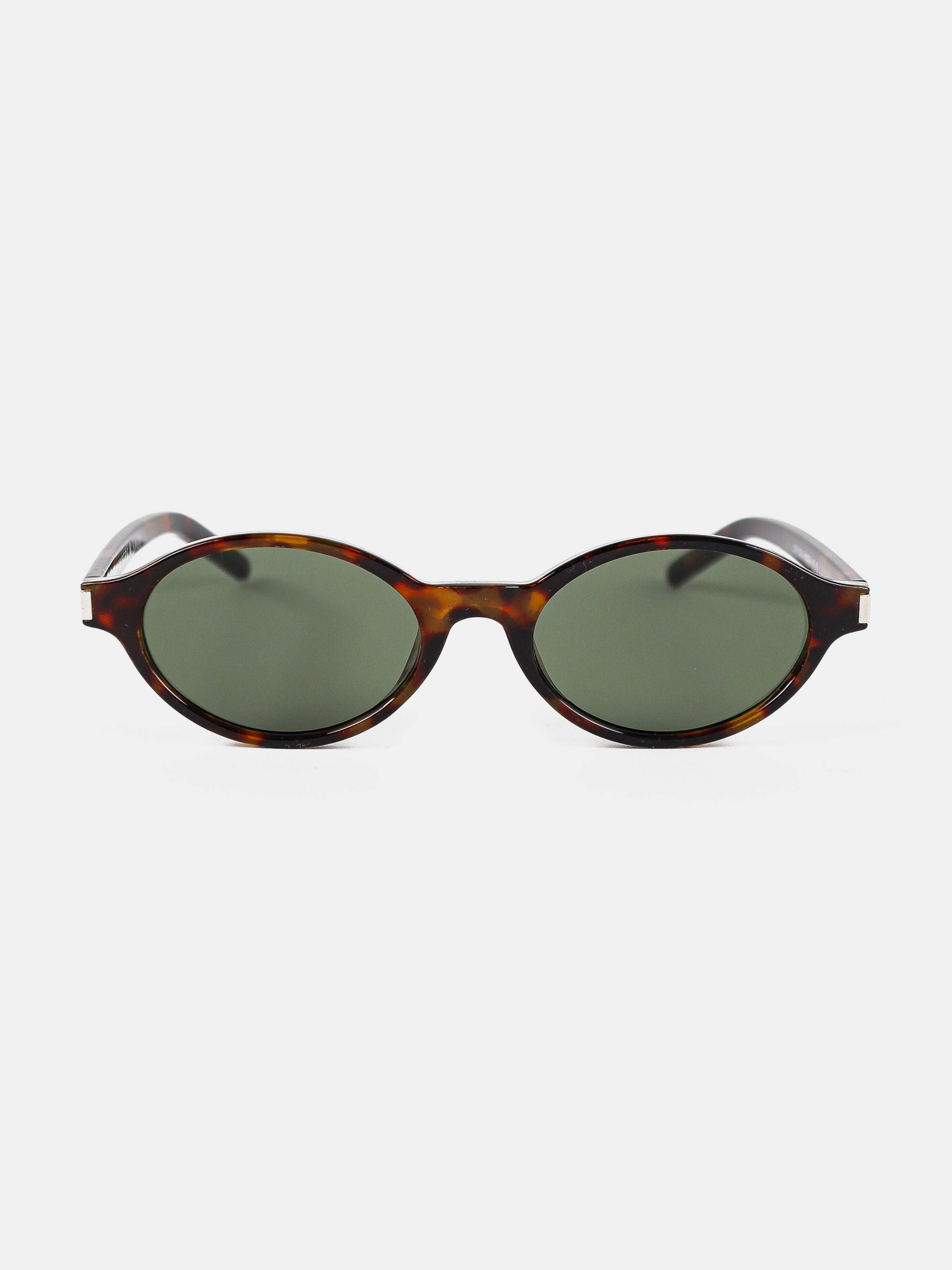 L&S Lexi Oval Sunglasses in Tortoise