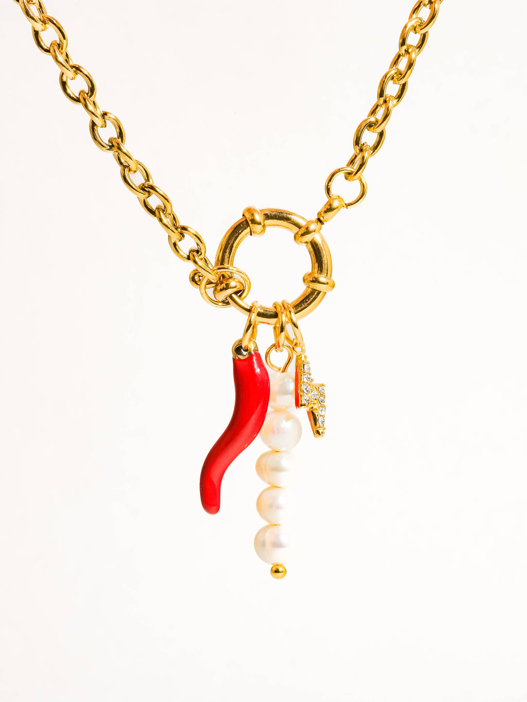 Fina Pepper Pearl Bracelet