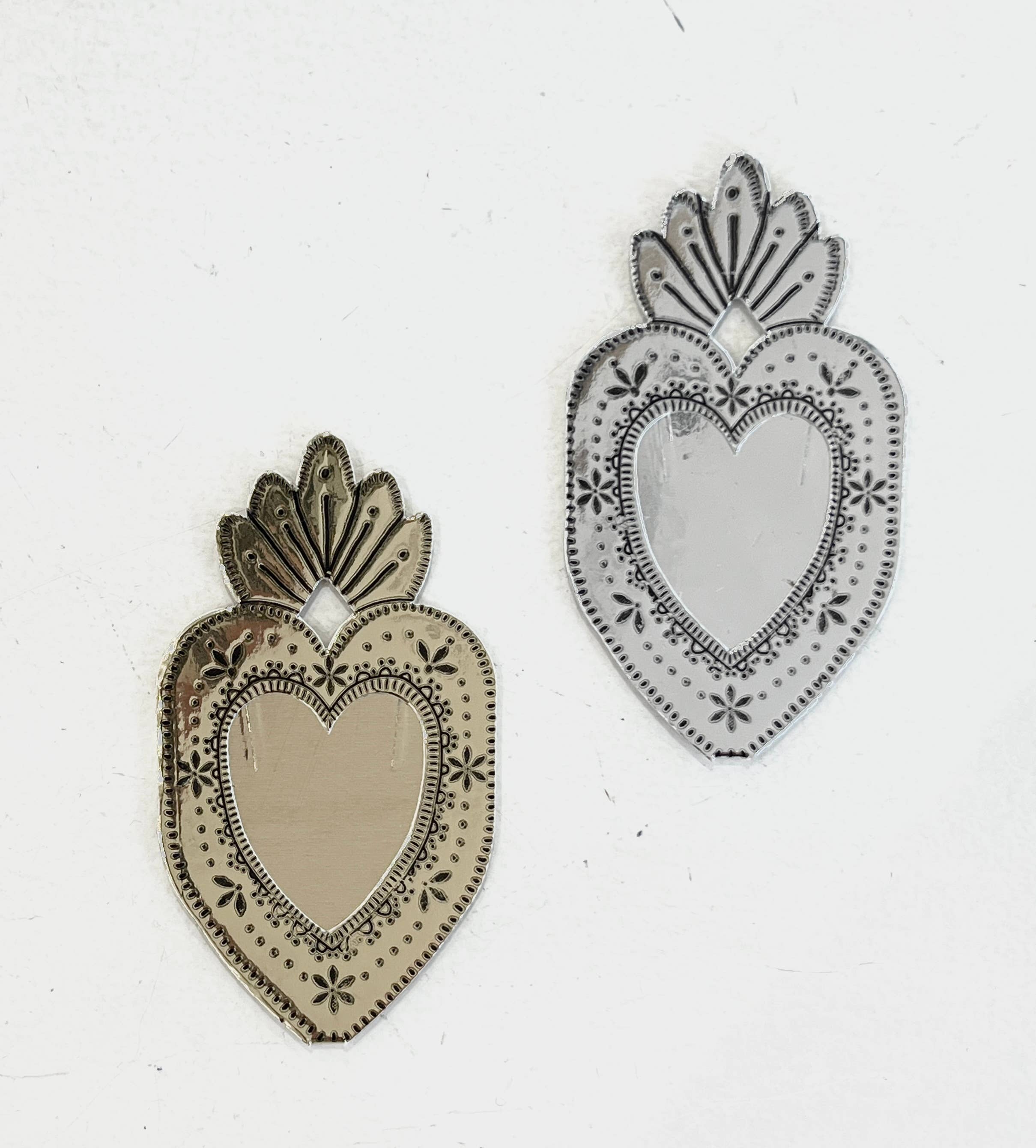 Mini Heart Frame - gold