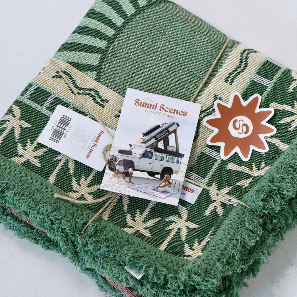 Olive Picnic Rug