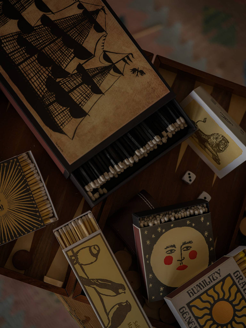Moon Luxury Matchbox