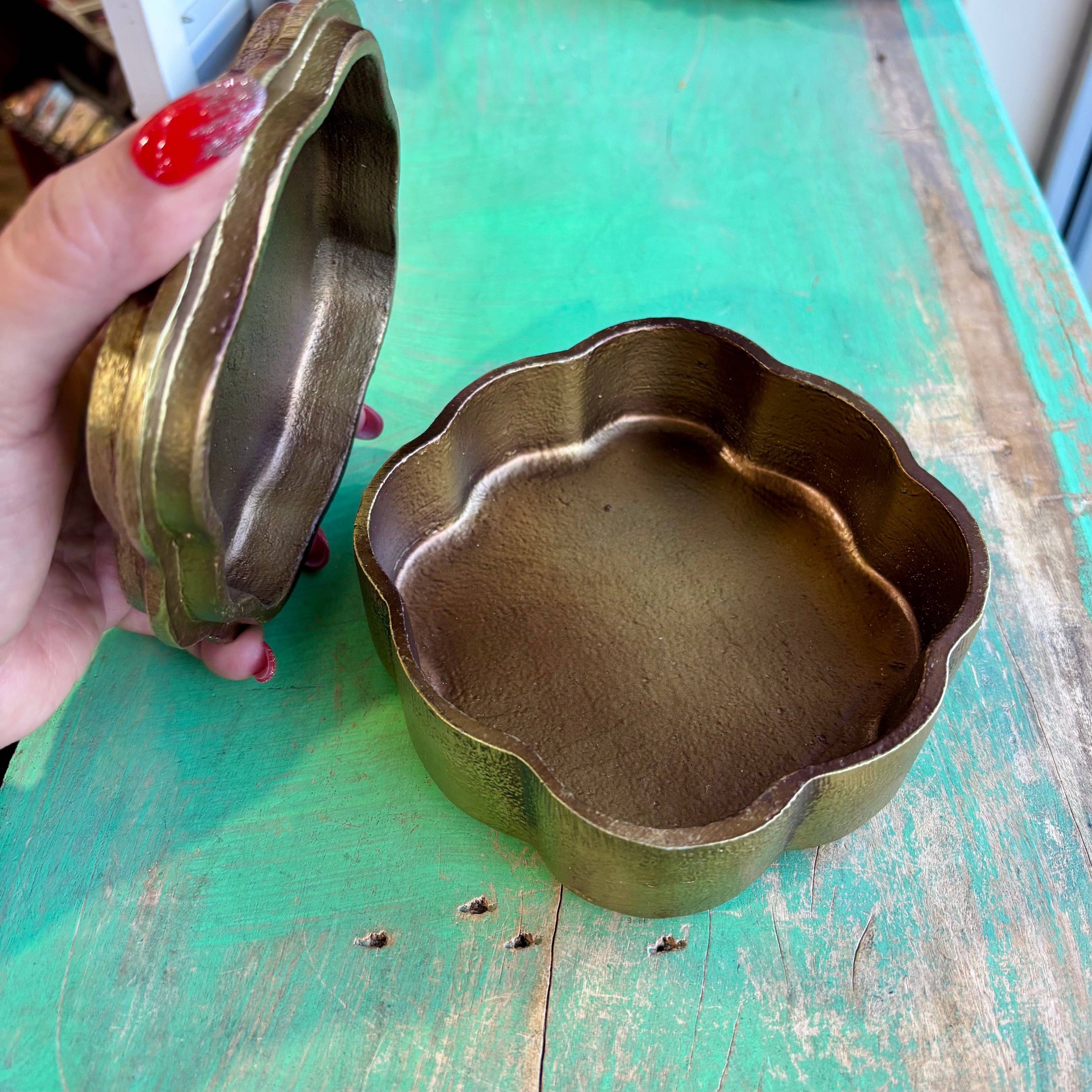 Gold Sacred Heart Box