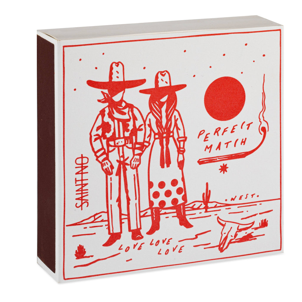 Cowboy Perfect Match Luxury Matchbox