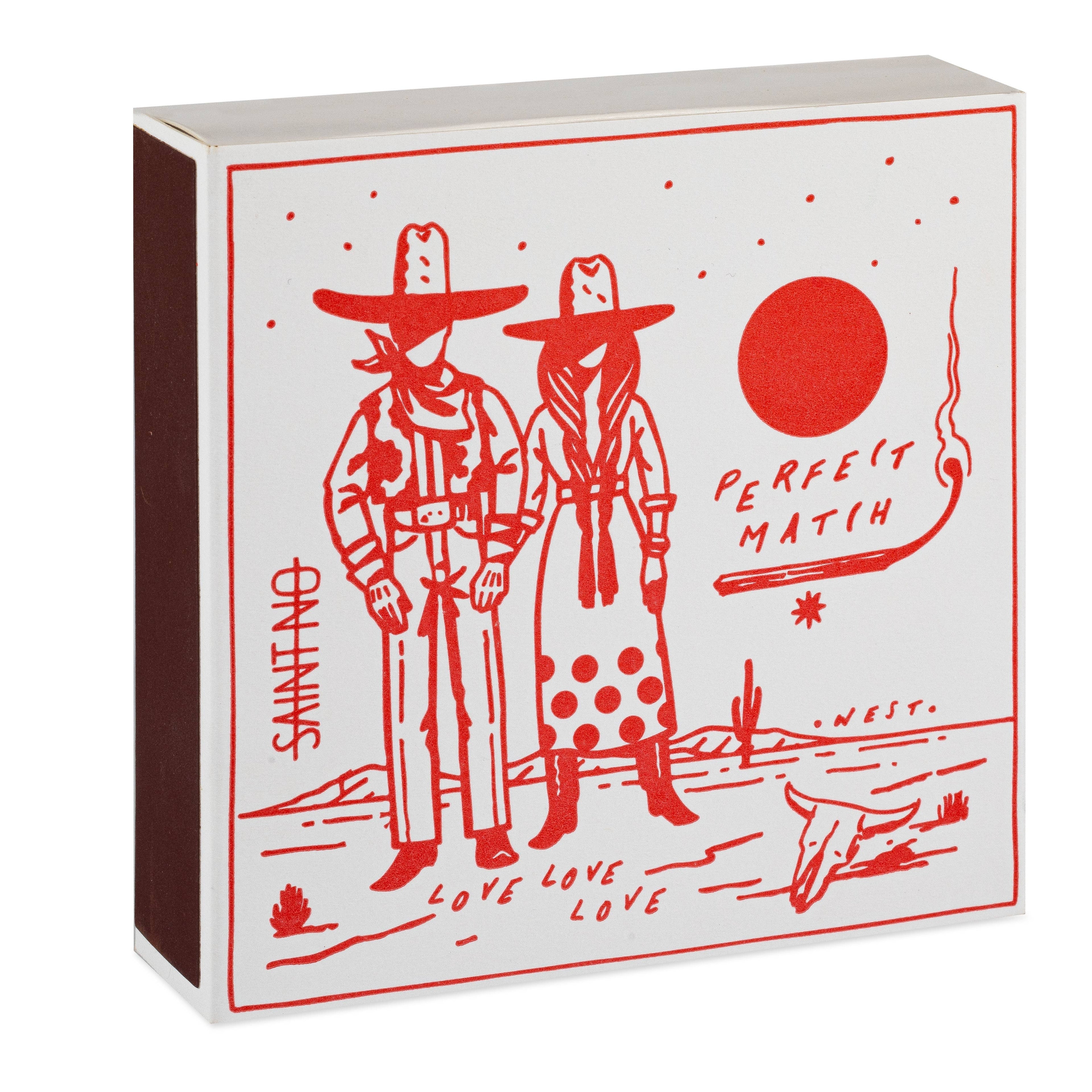 Cowboy Perfect Match Luxury Matchbox