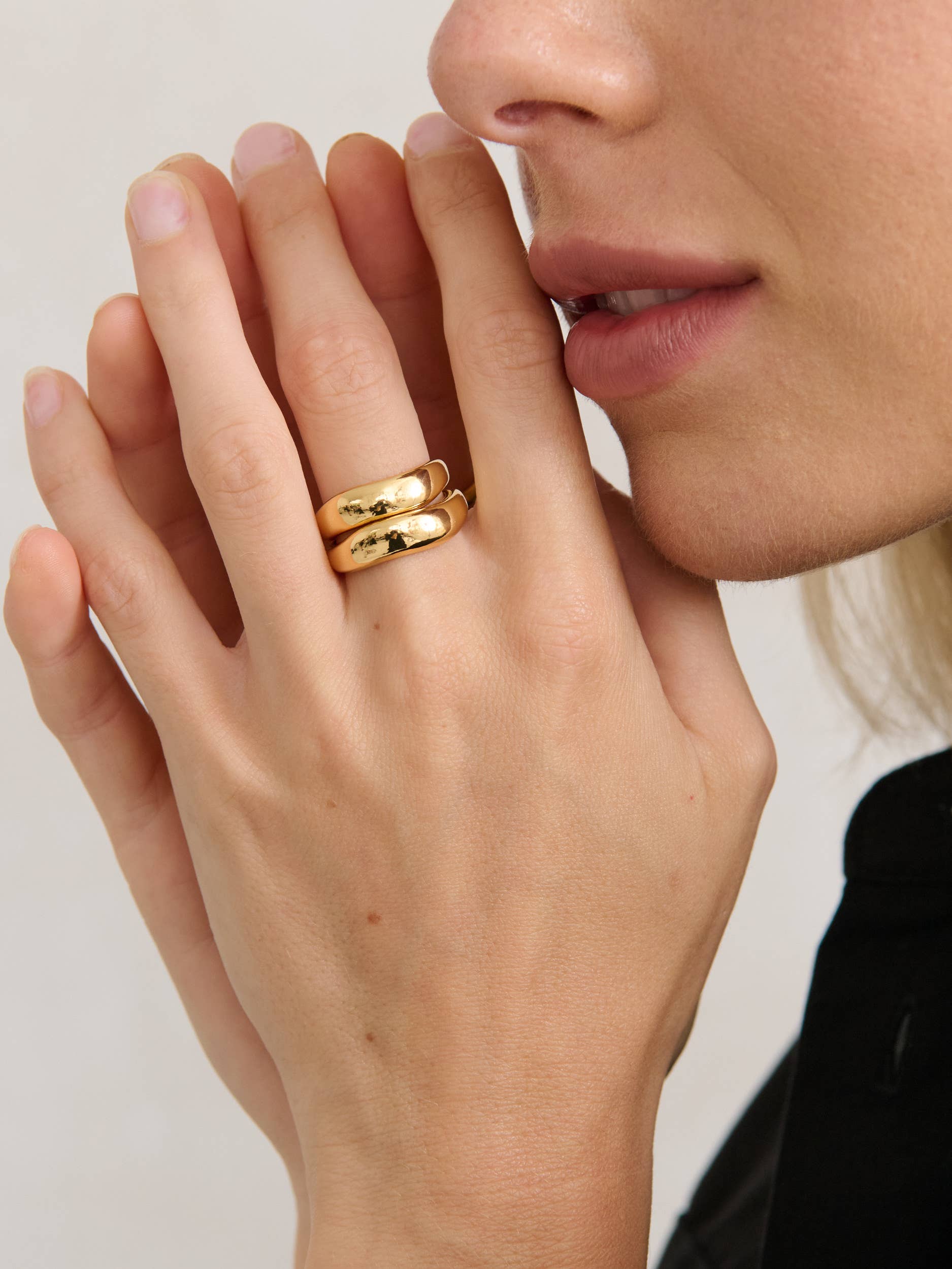 Classic 18K Gold Plated Ring [M/L]