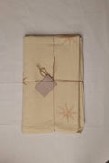 Beige Star Tablecloth