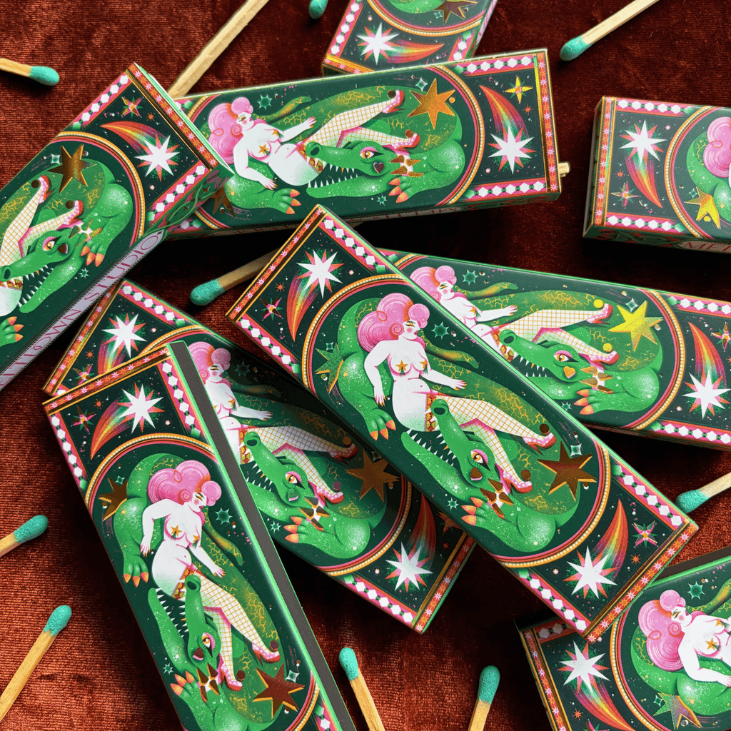 Crocodile Queen Matchbox: Default Title