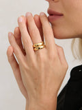 Classic 18K Gold Plated Ring [M/L]