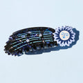 Blue Shooting Star Claw Clip