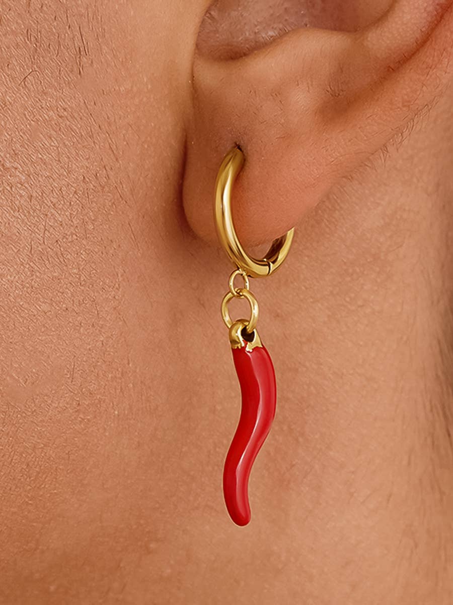 Chilli Drop Earrings