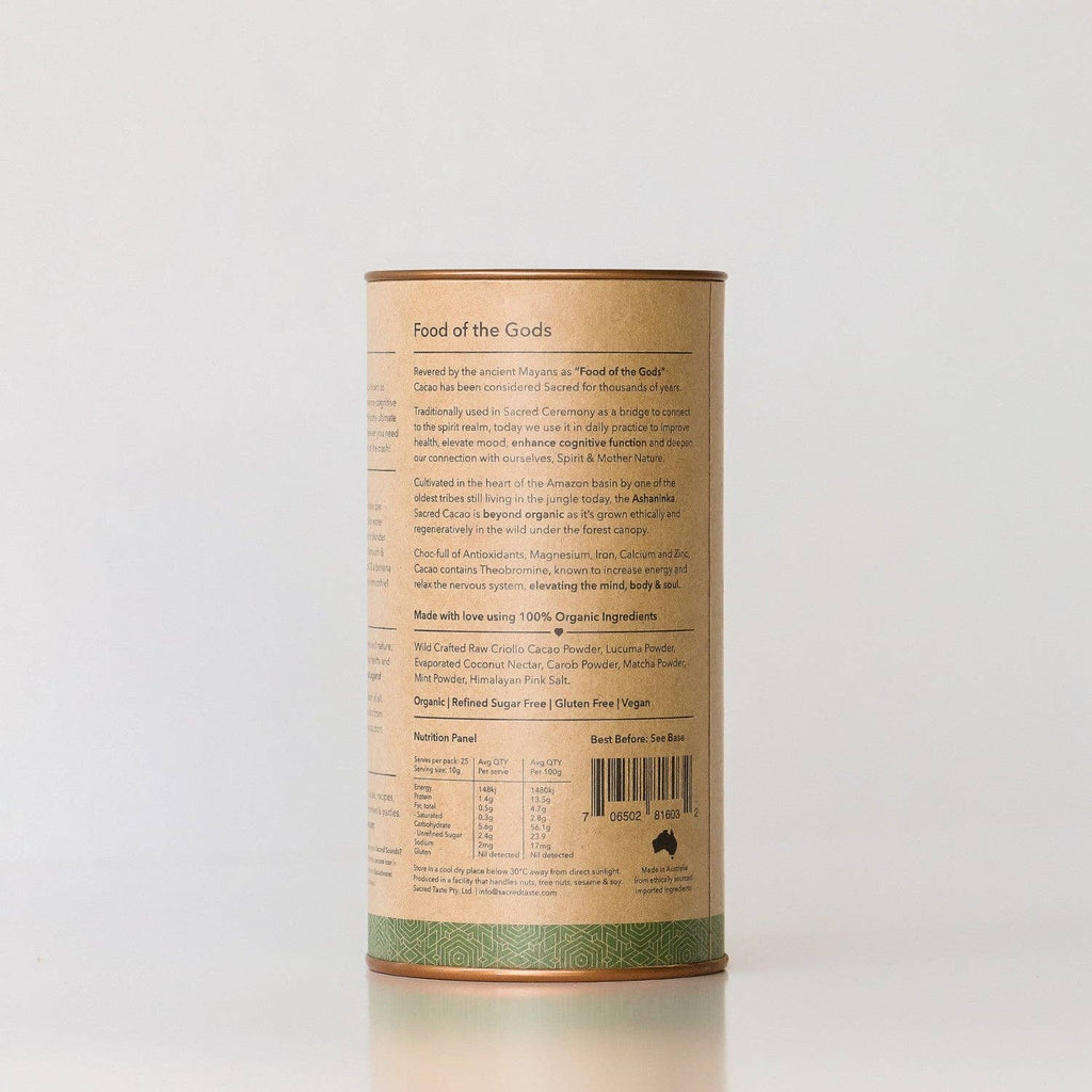 Sacred Taste Vitality - Matcha Mint Cacao 250g