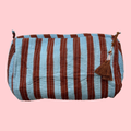 Indie Cosmetic Bag - Bella Thin Stripe [Medium]