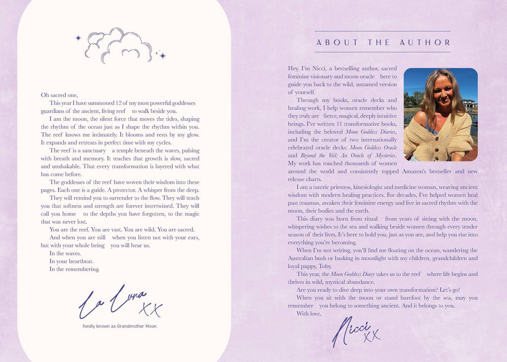 2027 Moon Goddess Diary - Southern Hemisphere