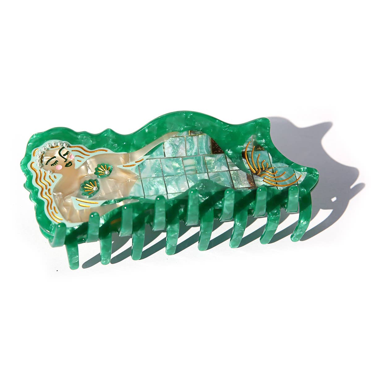 Delphine Mermaid Hair Claw