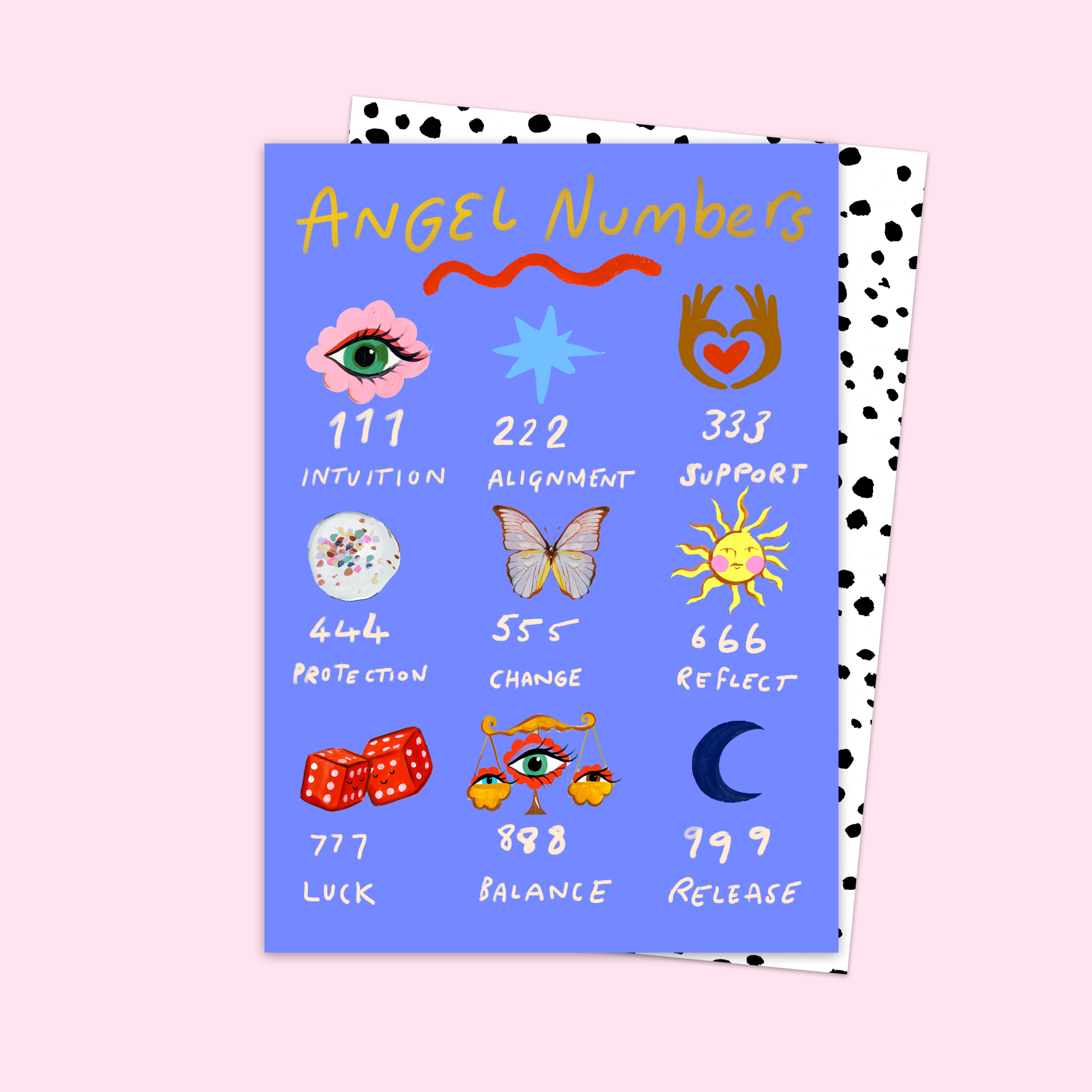 Angel Numbers Card