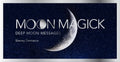 Moon Magick: Deep Moon Messages (40 Mini Inspiration Cards)