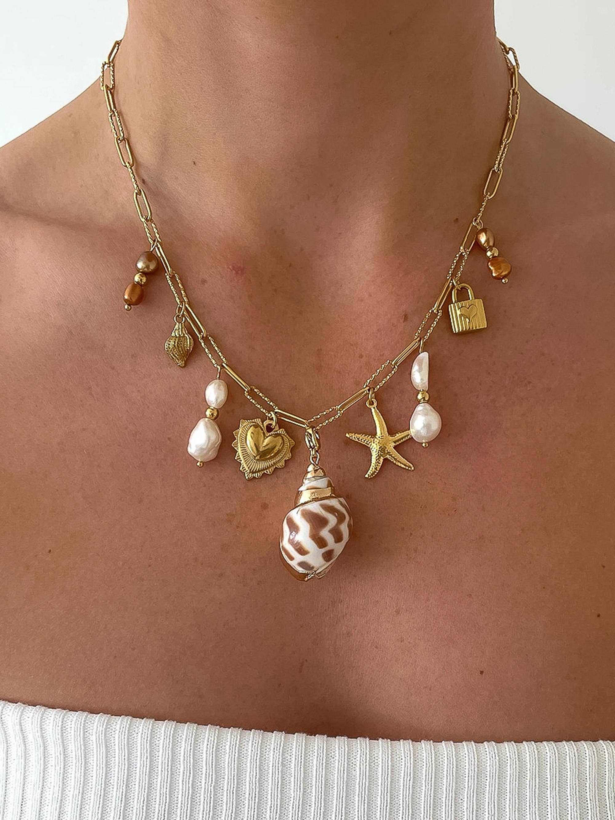 Ophélie Shell & Pearl Necklace