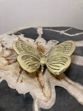 Bronze Butterfly Sculpture – Rounded Wings (13cm)