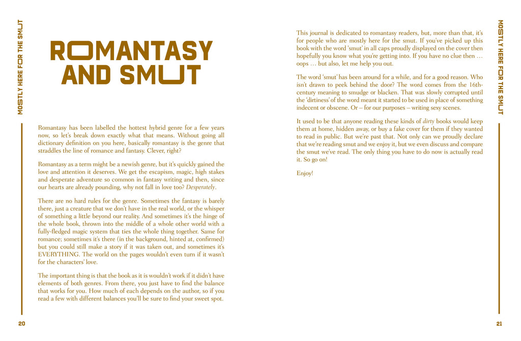 A Reading Journal - Mostly Here for the Smut