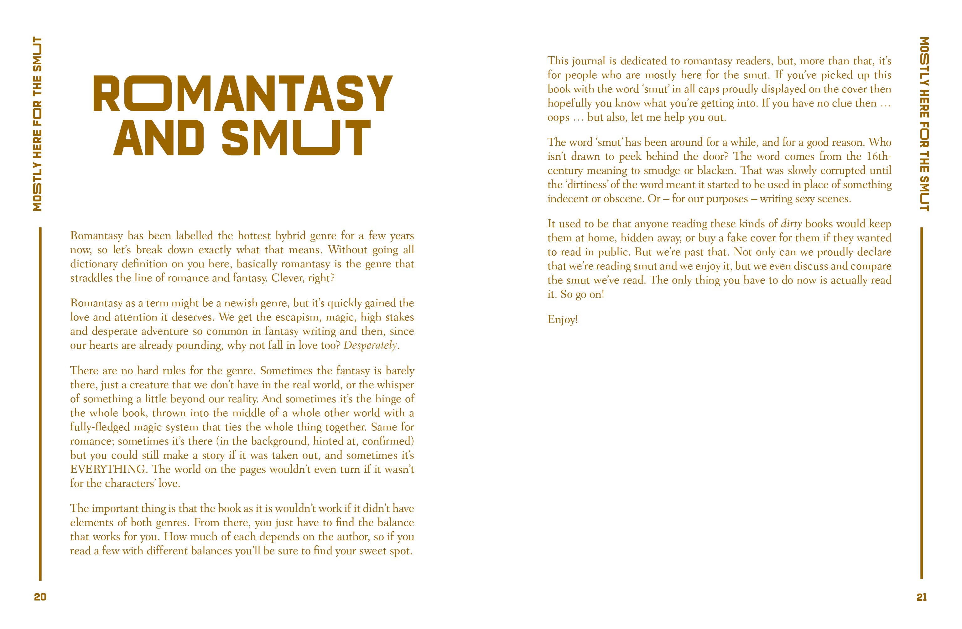 A Reading Journal - Mostly Here for the Smut