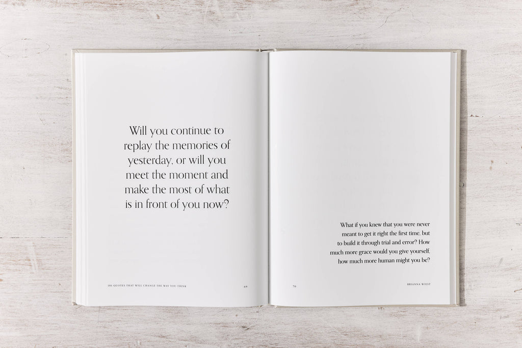 101 Quotes That Will Change The Way You Think - coffee table book