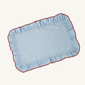 Ruffled placemat clear sky - set of 2