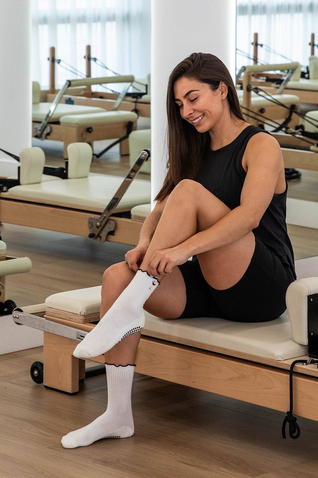 Espresso Pilates Grip Socks [EU38-44]