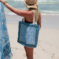 Blue Hibiscus Bag