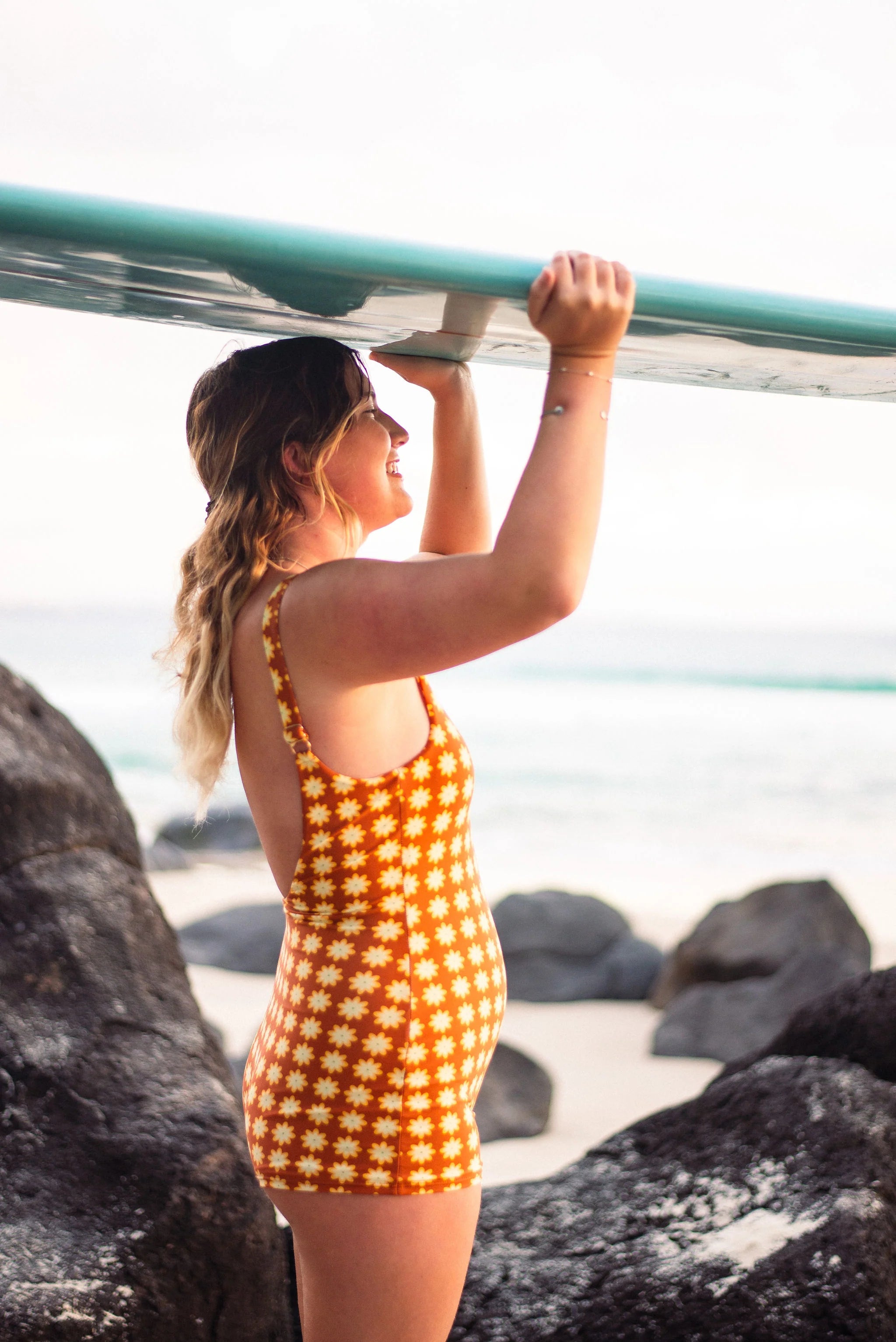 Delilah Surf Suit - Chocolate