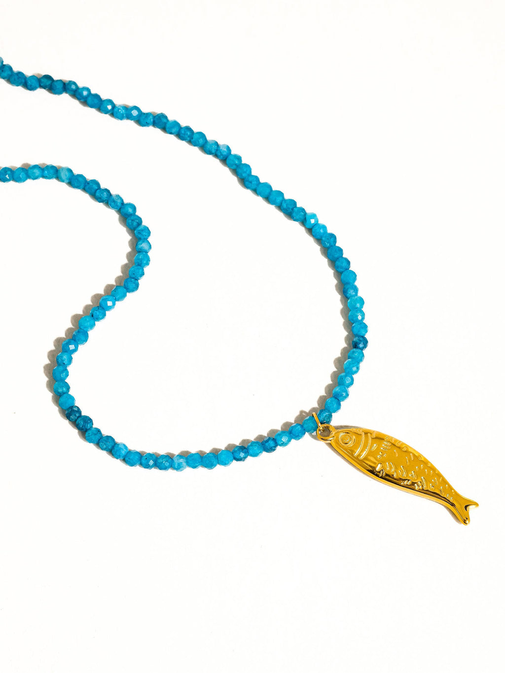 Sasha Fish Beaded Necklace