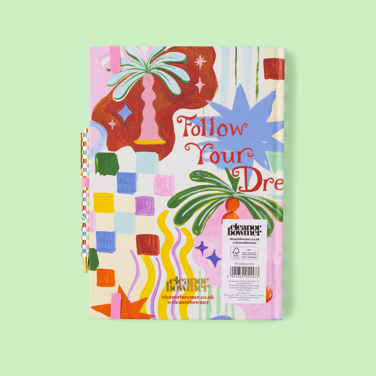 Follow Your Dreams B5 Notebook & Pen Set
