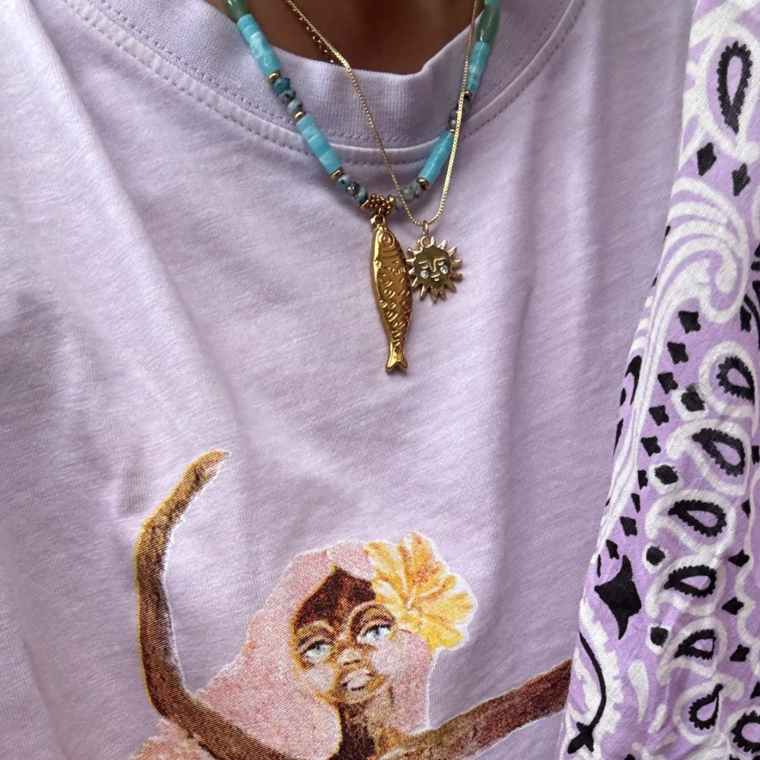 Sardinia Beaded Necklace