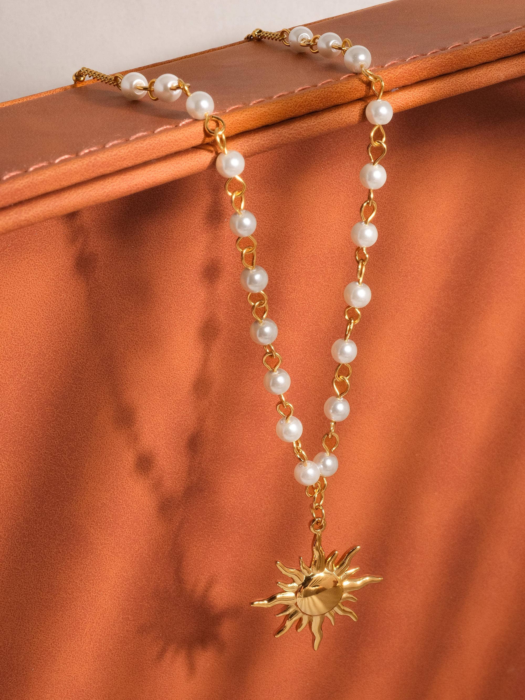 Kalani Sun Beaded Necklace