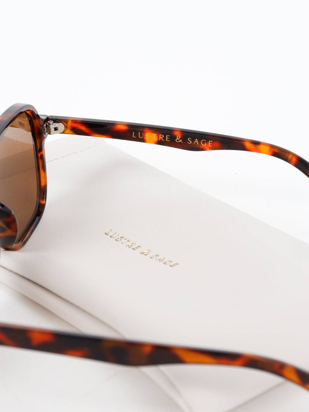 Giselle Tortoiseshell Aviator Sunglasses