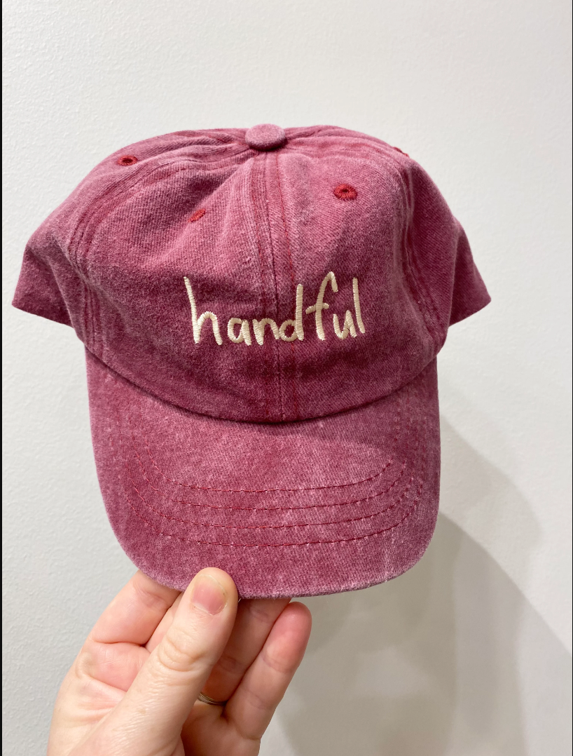Handful Kids Cap: Watermelon w/ Blue Design